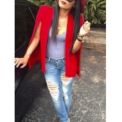 Polyester Long Sleeve Regular Coat&Jacket