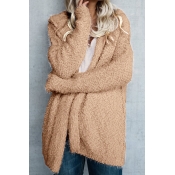 Warming Trend Hooded Pink Wool Coat