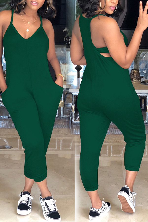 LW BASICS Pocket Design Cami Jumpsuit
