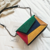 Lovely Euramerican Patchwork Green Patent Leather 