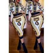 Lovely Euramerican Printed Polyester Two-piece Pan