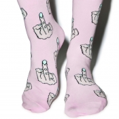 Lovely Personality Pink Socks