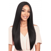 Lovely Elegant Black Long Straight Wigs