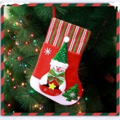 Lovely Fashion Snowman Christmas Socks