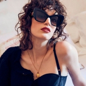 Lovely Fashion Black-grey PC Sunglasses