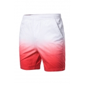 Lovely Casual Elastic Waist Gradual Change Printed