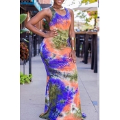 Lovely Trendy Sleeveless Hollow-out Multicolor Flo