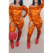 Lovely Casual Camouflage Printed Army Croci One-pi