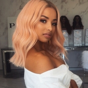 Lovely Street Curly Pink Wigs