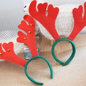 Lovely Christmas Day Christmas Deer Red Hairpin