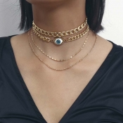 Lovely Metal Casual Regular Necklace
