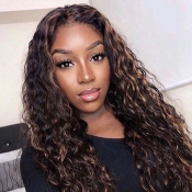 Lovely Chic Curly Brown Wigs