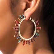 Lovely Casual Multicolor Earring