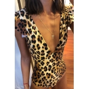 Lovely Leopard One-piece Swimsuit