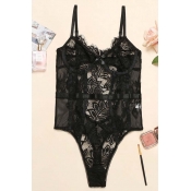 Lovely Sexy Lace Black Teddies