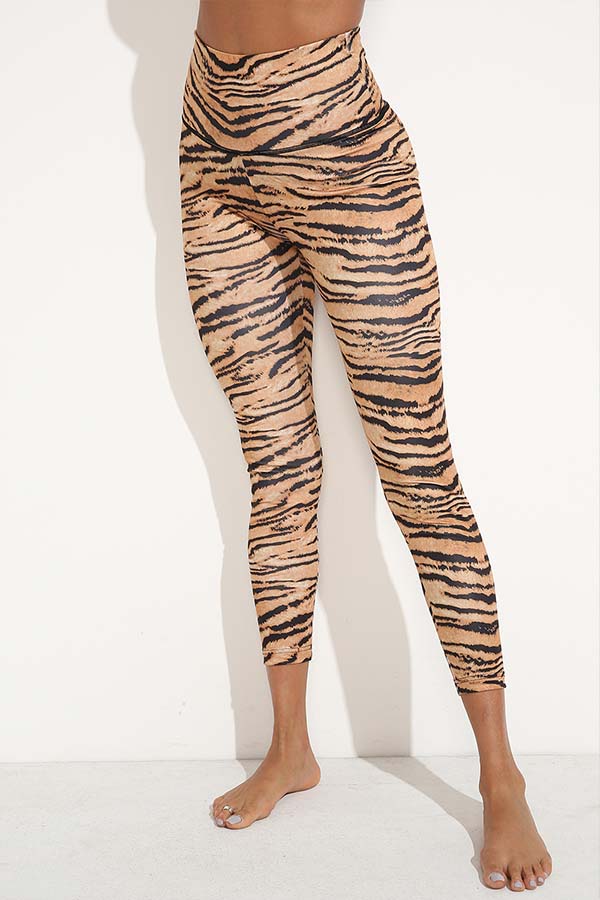 Lovely Trendy Tiger Print Leggings