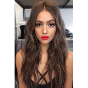 Lovely Chic Long Brown Wigs