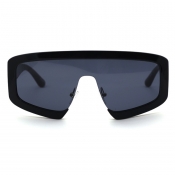 Lovely Chic Big Frame Design Black Sunglasses