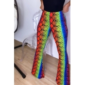 lovely Stylish Print Multicolor Pants