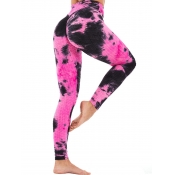 lovely Sportswear Tie-dye Pink Pants