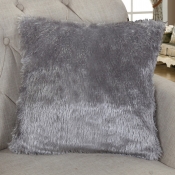 lovely Cosy Grey Decorative Pillow Case