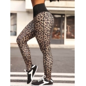 Lovely Sportswear Leopard Print Leggings