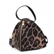 Lovely Trendy Leopard Print Crossbody Bag