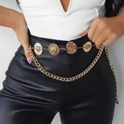Lovely Stylish Hollow-out Gold Body Chain