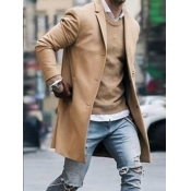 Lovely Men Trendy Turndown Collar Buttons Design B