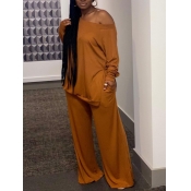 LW Lovely Long Sleeve One Shoulder Croci Two Piece