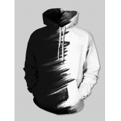 Lovely Street Hooded Collar Print Multicolor Boy H