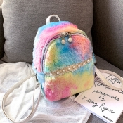 Lovely Stylish Tie-dye Multicolor Backpack