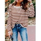 Lovely Street Striped Red Sweater