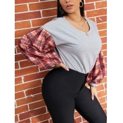 LW Patchwork Grey T-shirt
