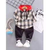 Lovely Boy Street Side Pocket Patchwork Blue Two P
