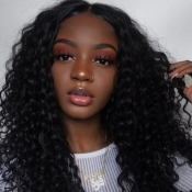 Lovely Chic High-temperature Resistance Black Wig