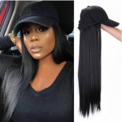 Lovely Casual Long Straight Black Wig