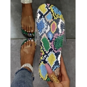 LW Casual See-through Multicolor Platform Shoes