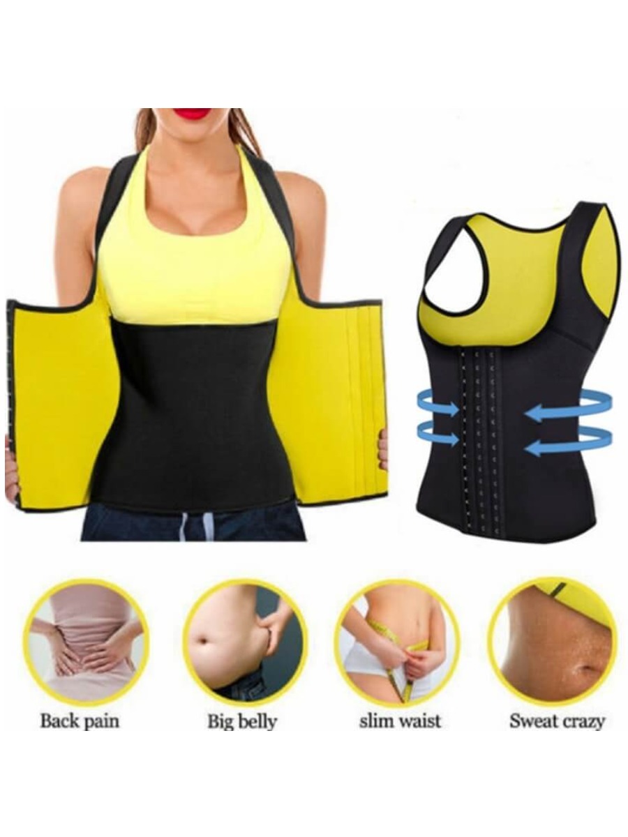 LW Sportswear Skinny Black Waist Trainer