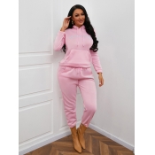 LW Sequined Letter Decoration Oversized Pants Set