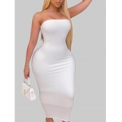 LW Plus Size Off The Shoulder Basic Bodycon Dress