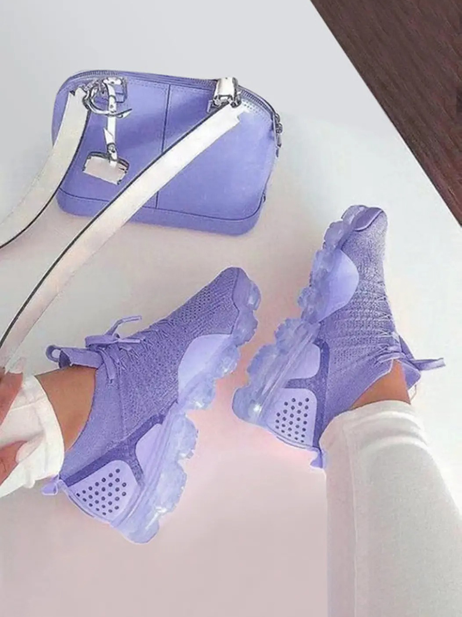 LW Chunky Sole Mesh Sneakers