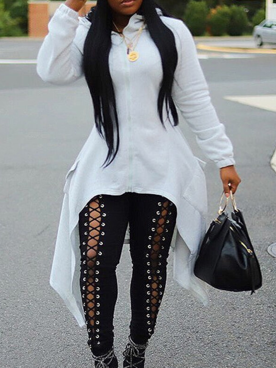 LW Asymmetrical Hoodie