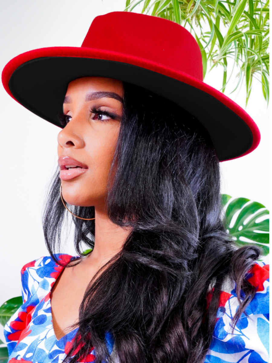 LovelyWholesale Imitation Wool Patchwork Solid Hat All Seasons Casual Basic Spring Summer 2024