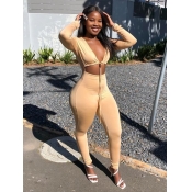LW SXY Bandage Hollow-out Design Jumpsuit