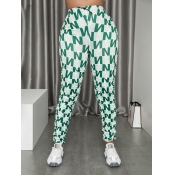 LW Letter Print Drawstring Pants