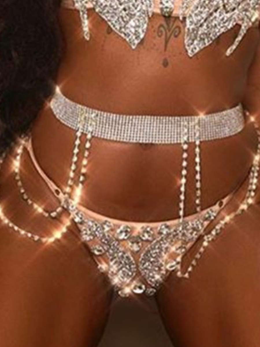 LW Handmade Diamond Body Chain