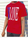 LW Casual Round Neck Letter Print T-shirt