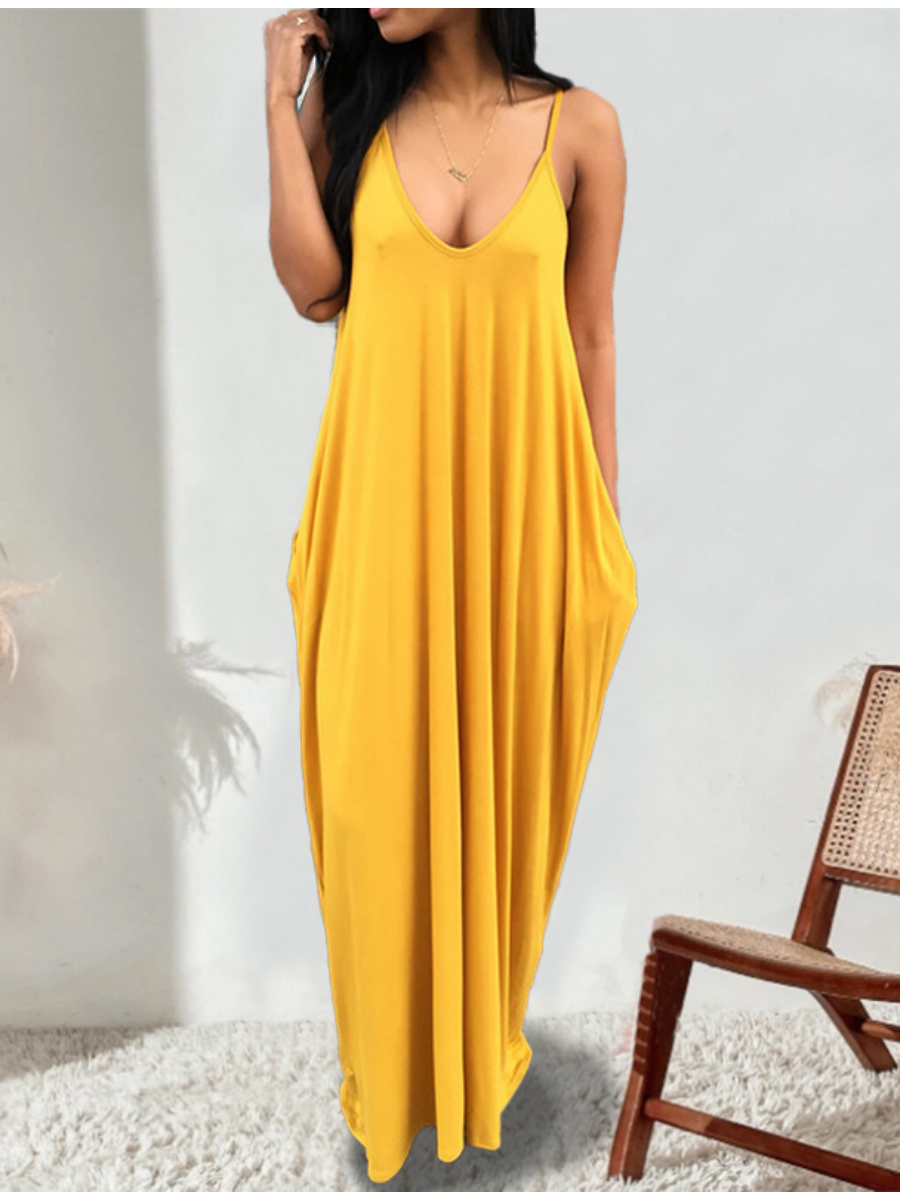 LW BASICS Cami A Line Loose Dress