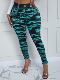 LW Camo Print Skinny Stretchy Pants